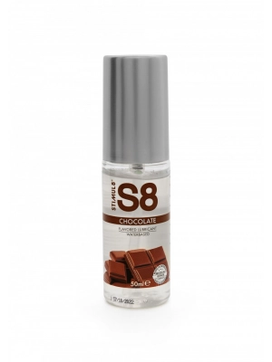 Lubrikační gely s příchutí nebo vůní - S8 čokoláda lubrikační gel na vodní bázi 50 ml - s97406chocolate