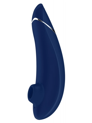 Tlakové stimulátory na klitoris - Womanizer Premium masážní strojek blue/chrome - ct082738