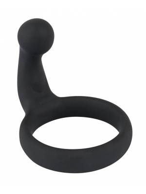 Tipy na valentýnské dárky pro muže - Black Velvets erekční kroužek se stimulátorem - 5238440000