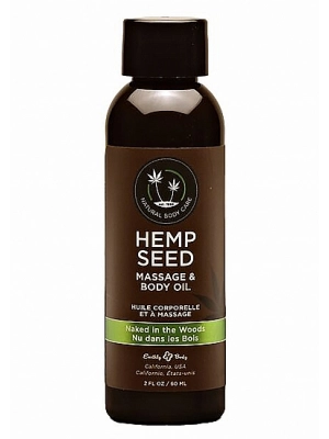 Masážní oleje - Hemp Seed masážní olej - bílý čaj a zázvor 60 ml - ShmMAS222