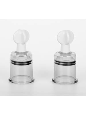 Vakuové pumpy pro ženy - BOOM LuvPump vakuové přísavky na bradavky průměr 3 cm - 2 ks - BOM00052
