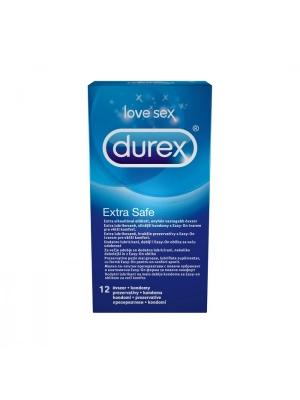 Extra bezpečné a zesílené kondomy - DUREX kondomy Extra Safe 12 ks - durex-ExtraSafe-12ks