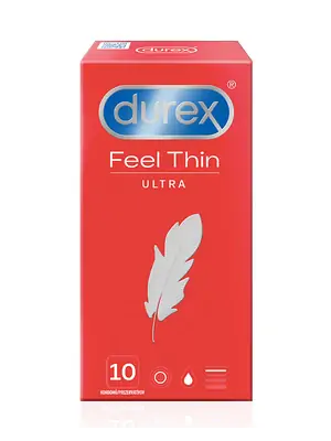 Ultra jemné a tenké kondomy - DUREX kondomy Feel Ultra Thin 10 ks - durex-FeelUltraThin-10ks