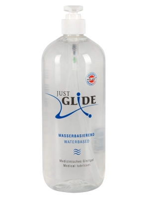 Lubrikační gely na vodní bázi - Just Glide Waterbased Lubrikační gel 1 l - 6100620000