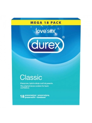Standardní kondomy - DUREX kondomy Classic 18 ks - durex-classic-18ks