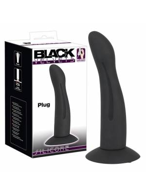 Anální dilda - Black Velvets Plug Dildo s přísavkou - 5243360000