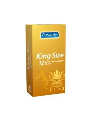Extra velké kondomy - Pasante kondomy King Size 60 mm - 12 ks - pasanteKingSize-12ks