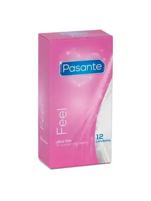 Ultra jemné a tenké kondomy - Pasante kondomy Sensitive 12 ks - pasanteSensitive-12ks