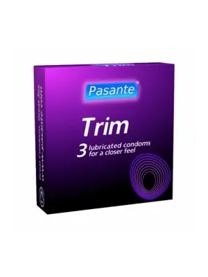 Extra malé kondomy - Pasante kondomy Trim - 3 ks - pasanteTrim-3ks