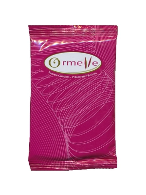Speciální kondomy - Ormelle Female kondomy dámské 1 ks - ormelleFemaleLatex-1ks