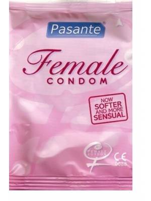 Kondomy bez latexu - Pasante Female kondom bez latexu 1 ks - pasanteFemaleBezlatexu-1ks