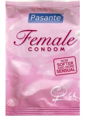 Kondomy bez latexu - Pasante Female kondom bez latexu 1 ks - pasanteFemaleBezlatexu-1ks