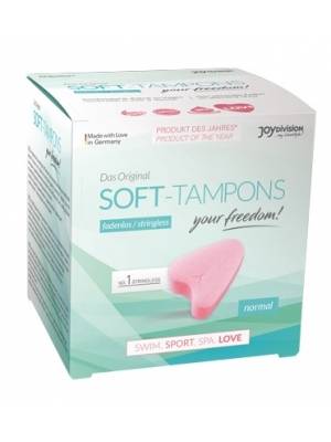 Menstruační pomůcky - Joydivision Soft pěnový tampon Normal 3 ks - sf12200