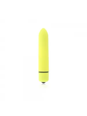 Mini vibrátory - BASIC X  Sharp Bullet minivibrátor žlutý - BSC00006