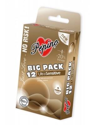 Ultra jemné a tenké kondomy - Pepino kondomy Ultra Sensitive - 12 ks - 8592442900526