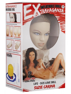 Nafukovací panna - Nafukovací panna s 3D obličejem Suzie Carina - 5107180000