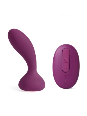 Vibrační anální kolíky - Svakom Julie stimulátor prostaty vibrační fialový - rmb6562