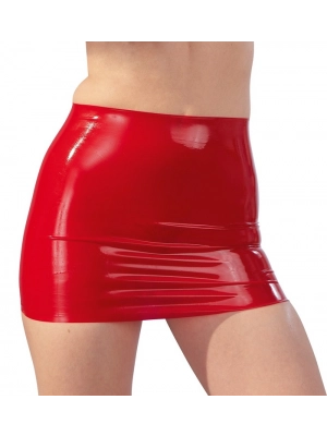 BDSM latex - LateX Latexová minisukně červená S - XL - 29000333021 - S