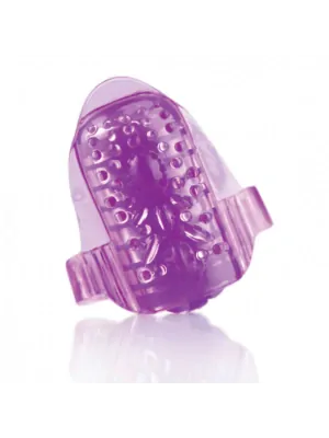 Mini vibrátory - Lingo vibrátor na jazyk - fialový - E25621