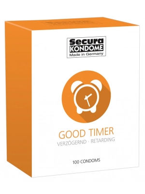 Kondomy prodlužující styk - Secura kondomy Good Timer  100 ks - 4162820000