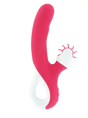 BOOM - BOOM ClitRoll vibrátor na klitoris a G-bod červený - BOM00074