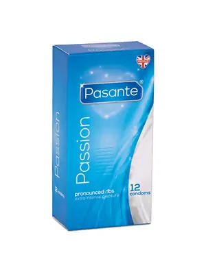 Kondomy Pasante - Pasante kondomy Passion - 12 ks - pasantepassion12