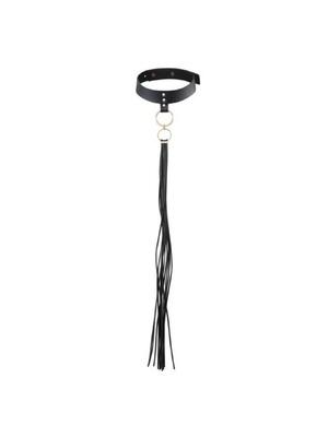Erotické šperky - Bijoux Indiscrets Náhrdelník - obojek černý - E27631