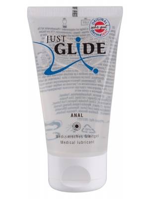 Lubrikační gely na vodní bázi - Just Glide Anální lubrikační gel 50 ml - 6239380000