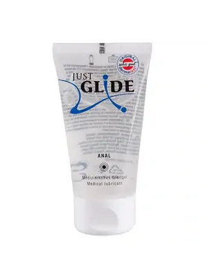 Lubrikační gely na vodní bázi - Just Glide Anální lubrikační gel 50 ml - 6239380000