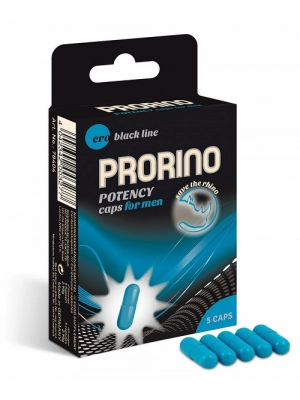 Zvýšení libida - Hot Prorino Potency kapsle pro muže 5 ks - doplněk stravy - 6105850000