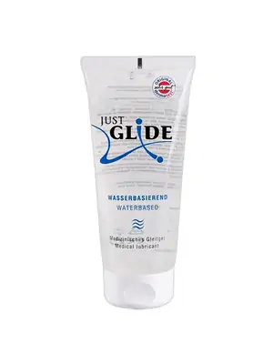 Lubrikační gely na vodní bázi - Just Glide Waterbased Lubrikační gel 200 ml - 6239200000
