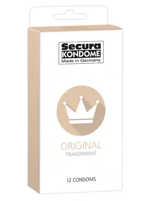 Standardní kondomy - Secura kondomy Original 12 ks - 4162070000