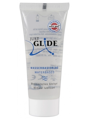 Lubrikační gely na vodní bázi - Just Glide Waterbased Lubrikační gel 50 ml - 6239110000