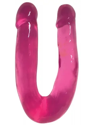 Oboustranná dilda, dvojitá - Lollicock oboustranné dildo - růžové - ecCN-14-0525-33
