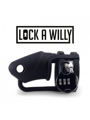 Pásy cudnosti - Lock a Willy silikonová klec na penis - E28340
