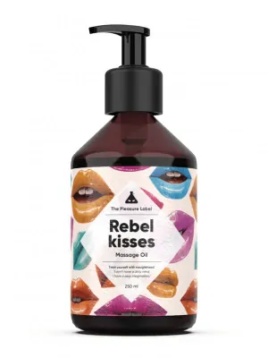 Masážní oleje - Rebel Kisses masážní olej 250 ml - v252083
