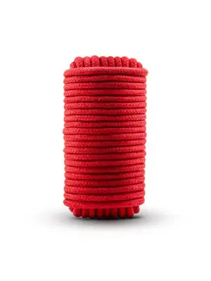 Erotická pouta a bondage - Temptasia Bondážní lano červené 10 m - v331214