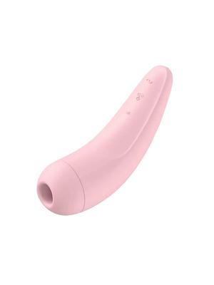 Tipy na dárky k Valentýnu do 1 000 Kč - Satisfyer Curvy 2+ růžový - 4061504001852