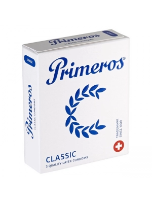 Standardní kondomy - Primeros Classic kondomy 3 ks - 8594068390545