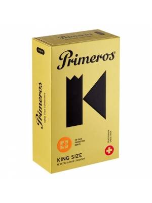Standardní kondomy - Primeros King Size kondomy 12 ks - 8594068387217