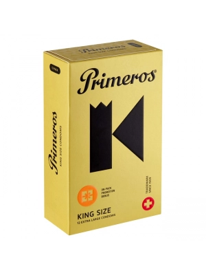Standardní kondomy - Primeros King Size kondomy 12 ks - 8594068387217