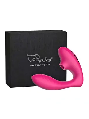 Tlakové stimulátory na klitoris - Tracy´s Dog - masturbátor pro ženy na bod G a klitoris růžový - AAS007RE