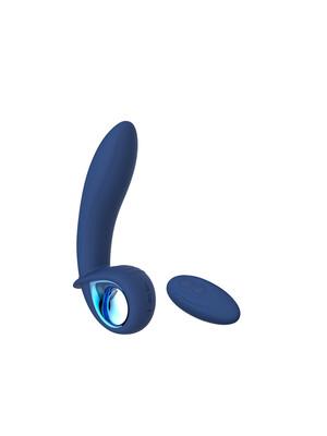 Nafukovací dilda a penisy - BASIC X nafukovací anální kolík modrý - BSC00229blue
