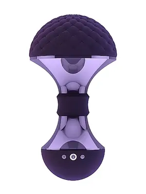 Masážní hlavice - VIVE Enoki Purple - dobíjecí masážní hlavice - VIVE025PUR