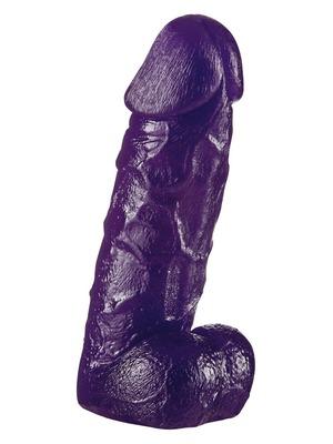 Dilda a vibrátory XXL - BIG DONG dildo - fialové - 5370710000