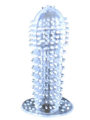 Návleky na penis - BASIC X Broon stimulační návlek na penis transparentní - BSC00244