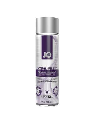 Silikonové lubrikační gely - JO Xtra Silky Silikonový lubrikační gel 120 ml - E31214