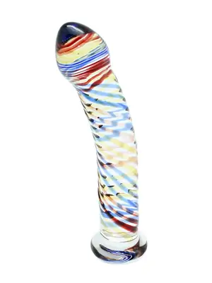 Klasická dilda - Sensual Glass skleněné dildo Jane - rmb6859