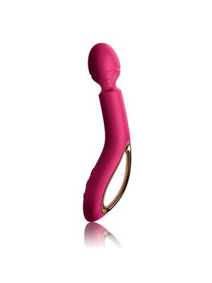 Luxusní vibrátory - O-WAND 2 masážní hlavice XXL - růžová - E31576