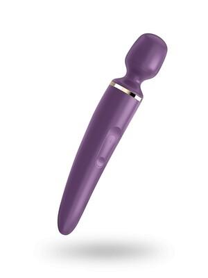 Masážní hlavice - SATISFYER Wand-er Women masážní hlavice fialová - 4061504001210